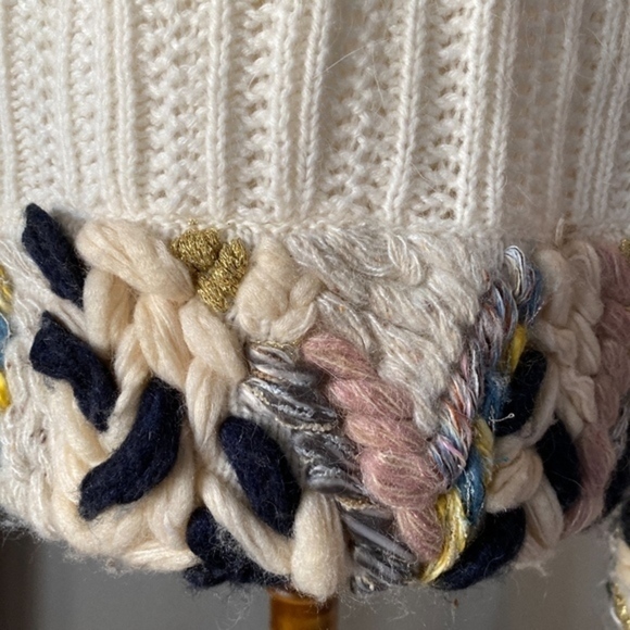 Grace Continental Ivory Knitted Cardigan xs/sm - Picture 7 of 7